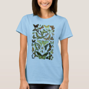 Butterflies by Adolphe Millot T-Shirt