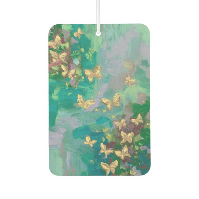 Butterflies Car Air Freshener (Front)