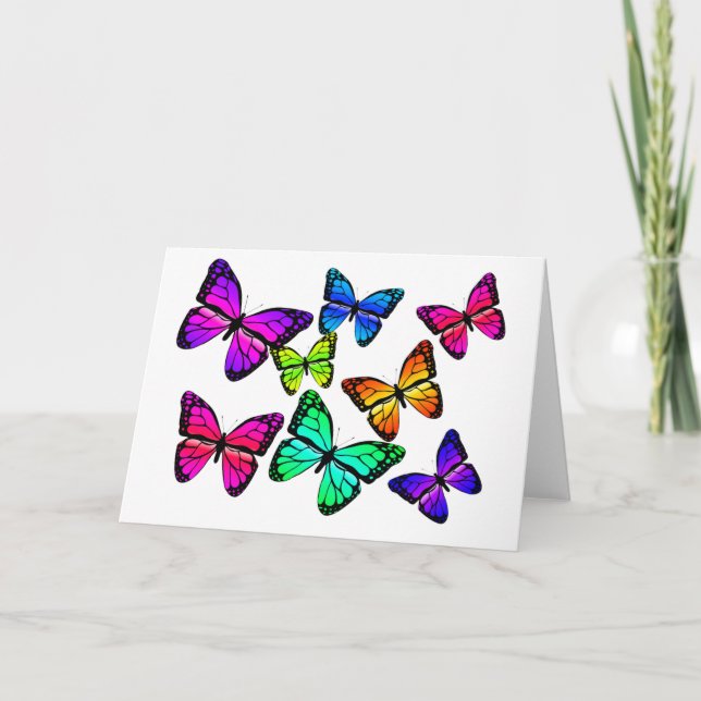 Butterflies Card (Front)