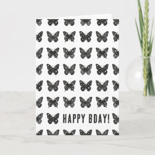 Butterflies  card