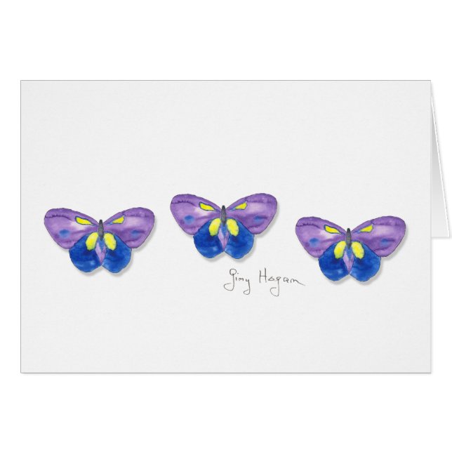 Butterflies Cards (Front Horizontal)