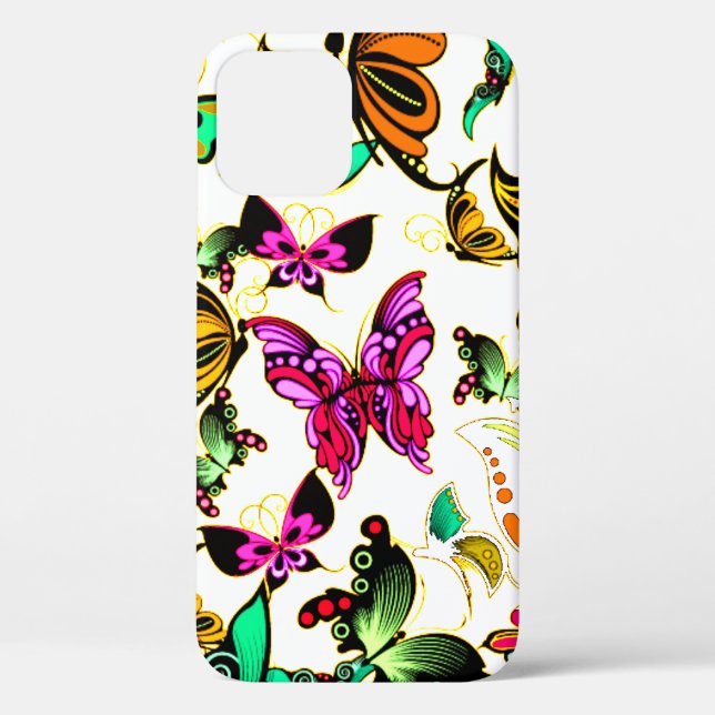 Butterflies Case-Mate iPhone Case (Back)