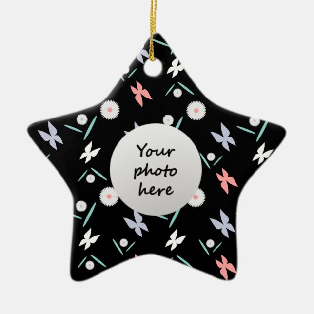 Butterflies Christmas Tree Ornaments (Front)