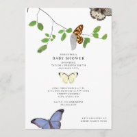 Butterflies Chrysalis Baby Shower