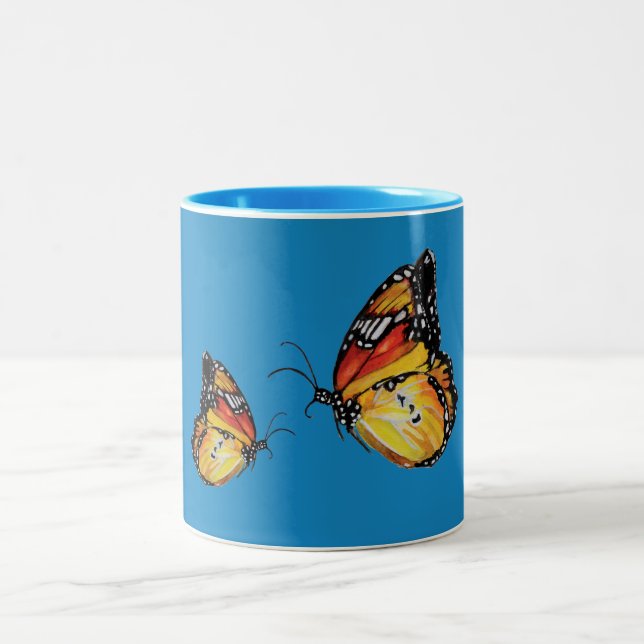 Butterflies  Coffee  Mug (Center)