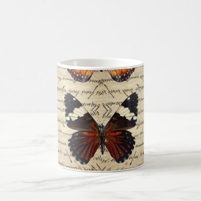 butterflies coffee mug (Center)