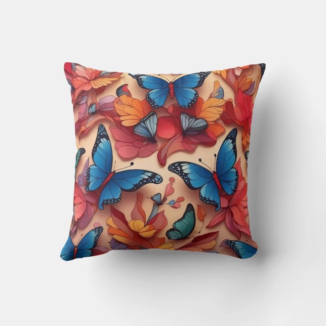 Butterflies Cushion (Back)