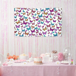 butterflies cute lovely  banner