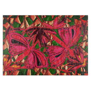 Butterflies Cutting Board