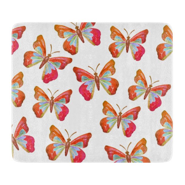 Butterflies Cutting Board (Front)
