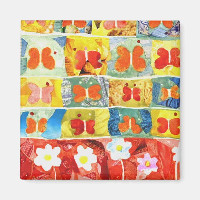 Butterflies Dancing Magnet (Front)