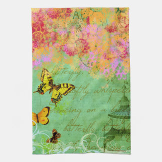 Butterflies Dancing on a Breeze Kitchen Towel