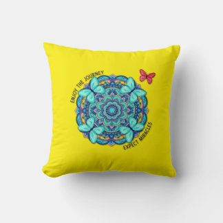 Butterflies Enjoy The Journey Cushion