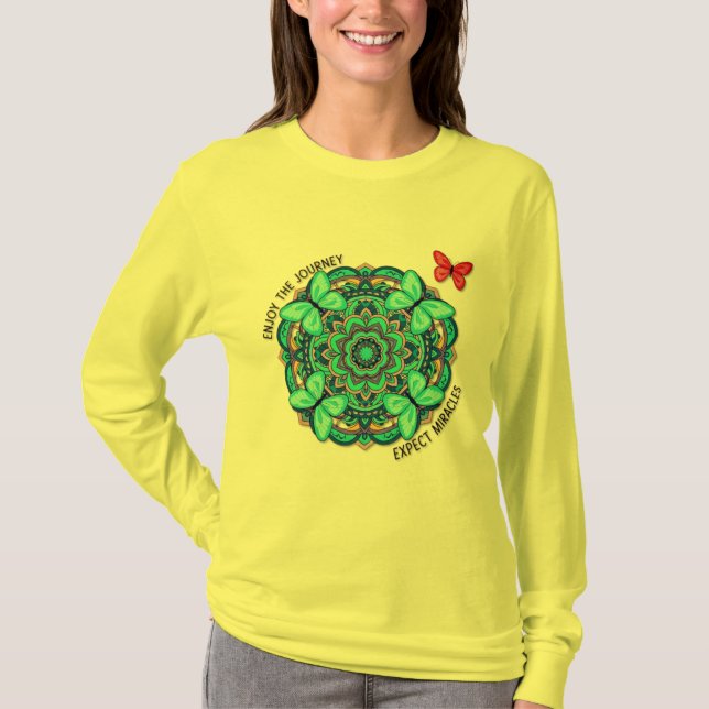 Butterflies Enjoy The Journey T-Shirt (Front)