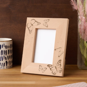 Butterflies Etched Frames