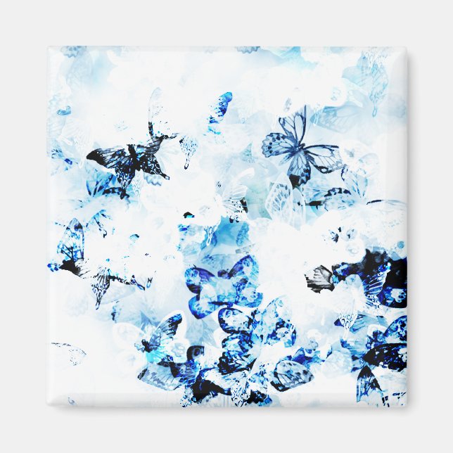 Butterflies Everywhere Magnet (Front)