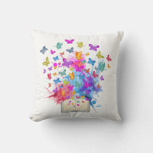 Butterflies explosion cushion