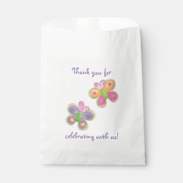 Butterflies Favour Bags (Front)