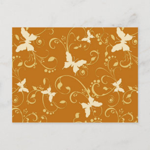 Butterflies Floral 10% Off Sale Postcard