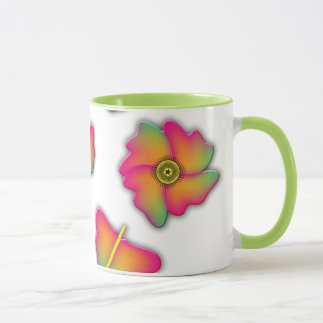 Butterflies & Flowers Mug (Right)
