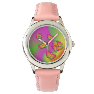 Butterflies & Flowers Watch