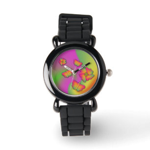 Butterflies & Flowers Watch