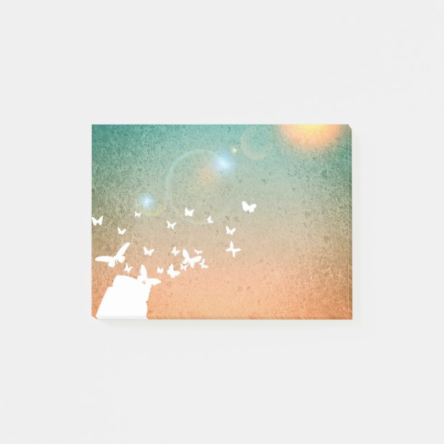 Butterflies Flying Towards the Sun Post-it Notes (Front)