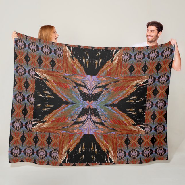 Butterflies For Anastacia 46 Fleece Blanket (In Situ)