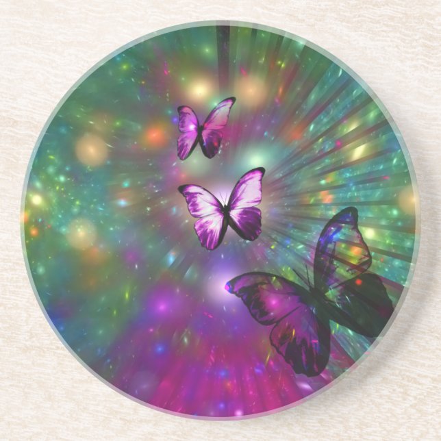 Butterflies Forever Coasters (Front)