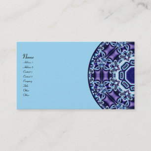 Butterflies Fractal Kaleidoscope Business Card