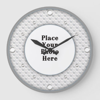 Butterflies Frame Your Photo Wall Clock