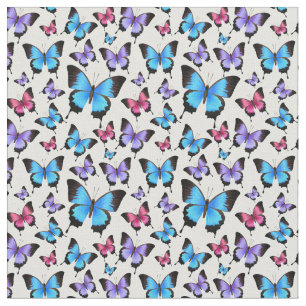 Butterflies Girly Fabric