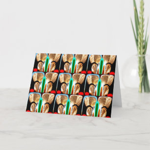 Butterflies in art holiday card