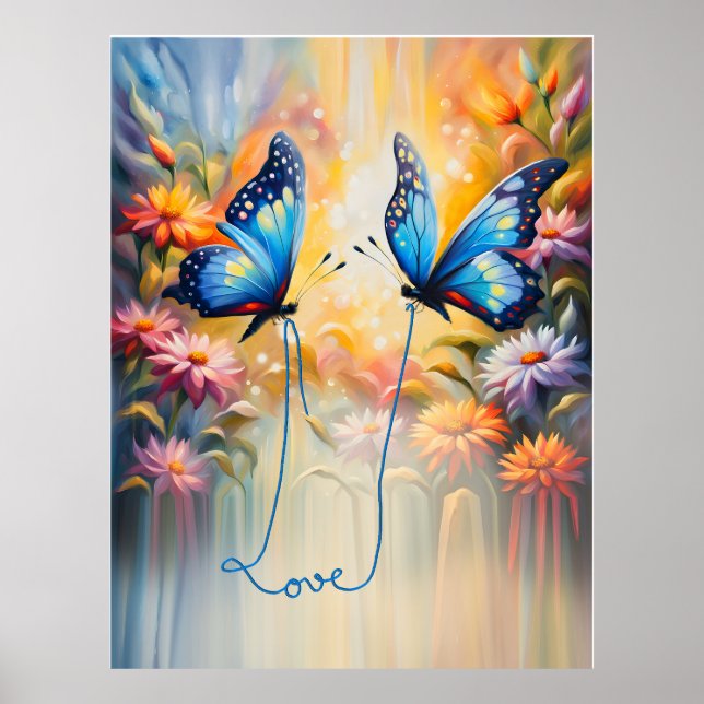 butterflies in love poster (Front)