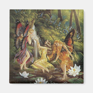 Butterflies in the Forest Magnet