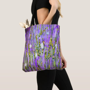 Butterflies In The Lavender Tote Bag