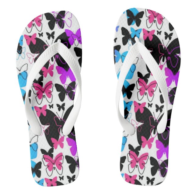 Butterflies  jandals (Footbed)