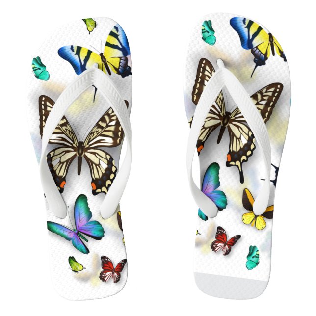 Butterflies Jandals (Footbed)