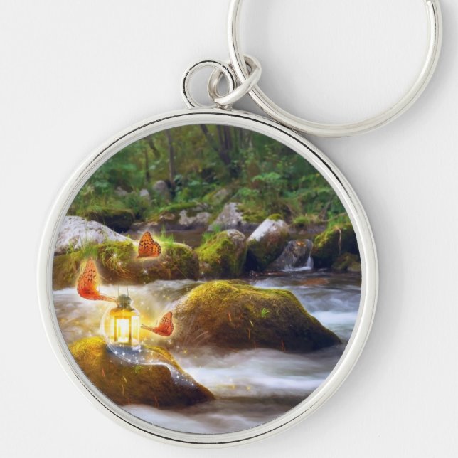 Butterflies Key Ring (Front)
