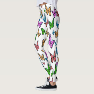 butterflies  leggings