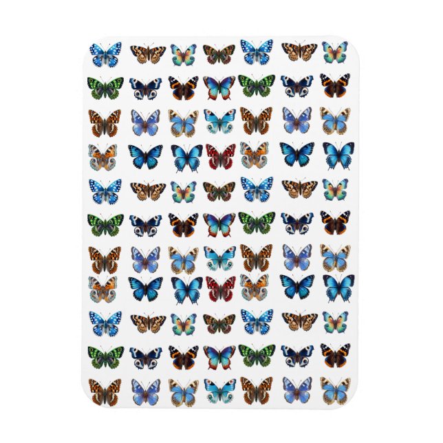Butterflies Magnet (Vertical)