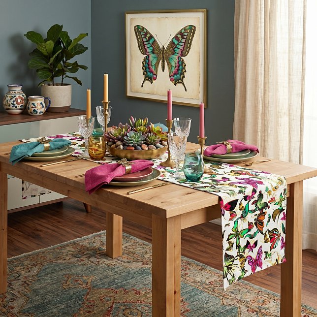 Butterflies Medium Table Runner (Creator Uploaded)