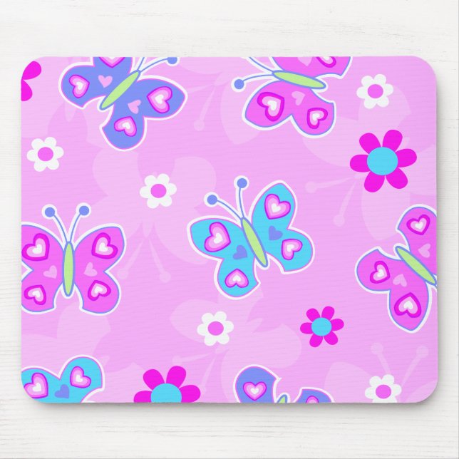 butterflies mouse pad (Front)