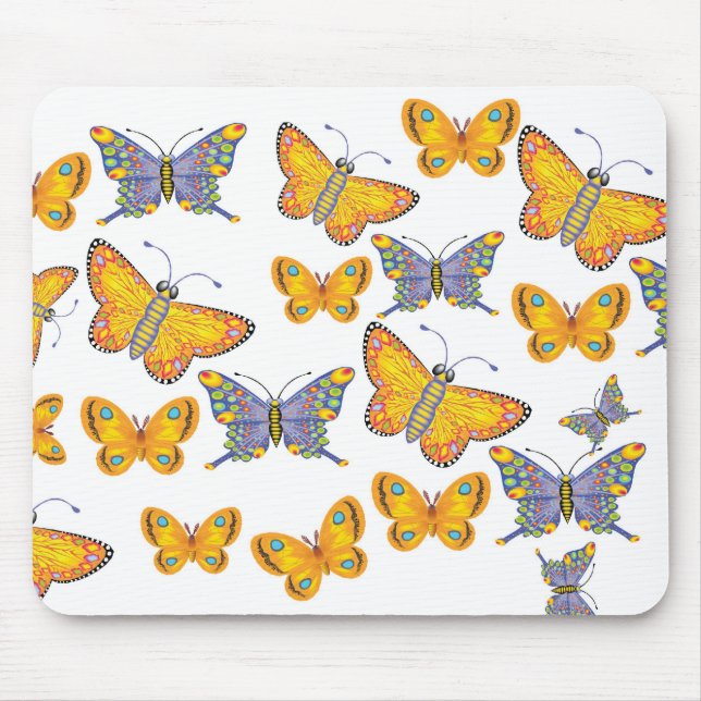 Butterflies Mousepad (Front)