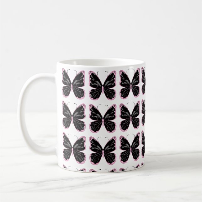 Butterflies mug (Left)