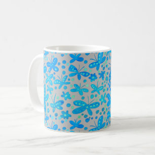 butterflies mug