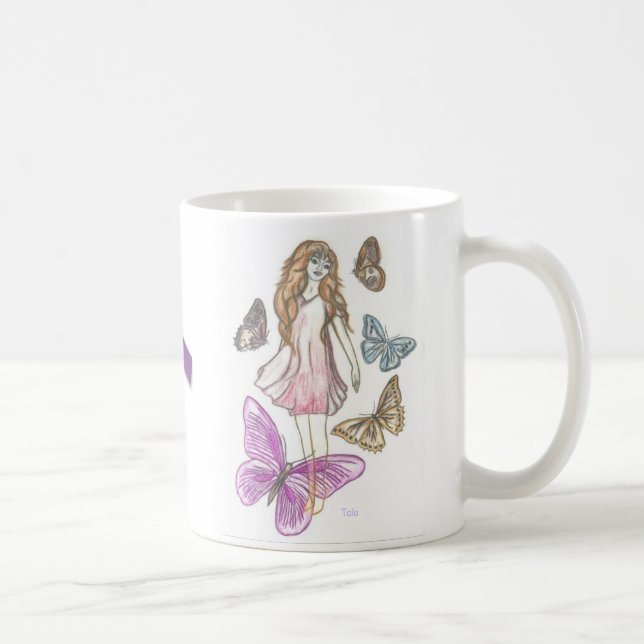 Butterflies mug - 15 oz (Right)