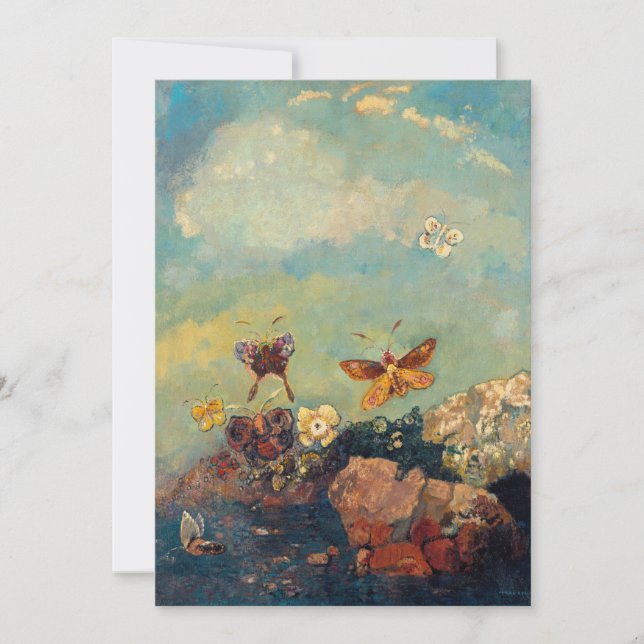 Butterflies | Odilon Redon (Front)