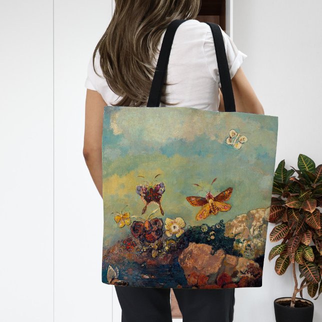 Butterflies | Odilon Redon Tote Bag (Creator Uploaded)