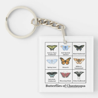 Butterflies of Chautauqua Key Ring